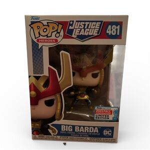 Funko Pop! Heroes: Justice League Big Barda #481 –2023 Fall Convention Exclusive
